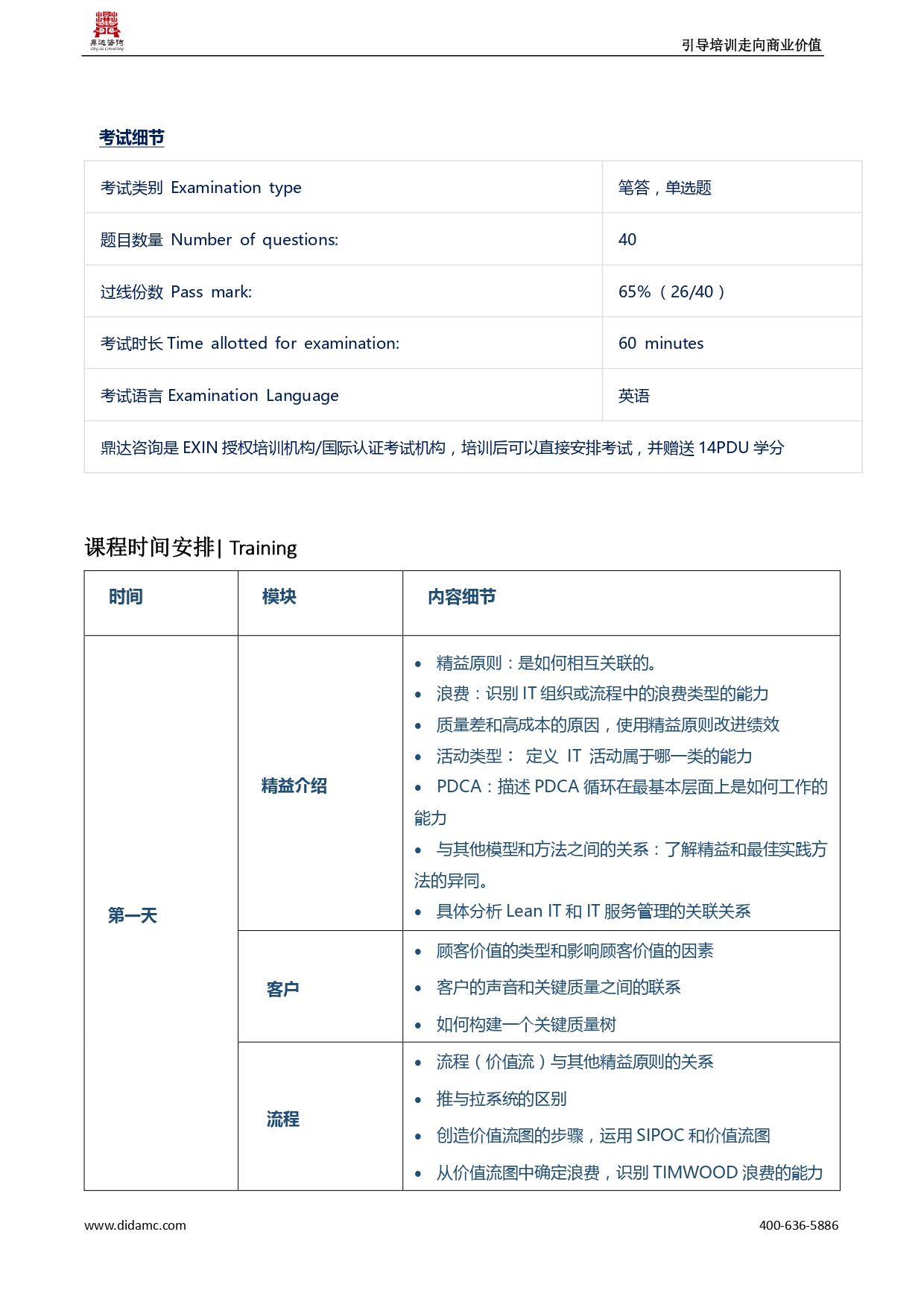 精益LEAN IT认证(图4)